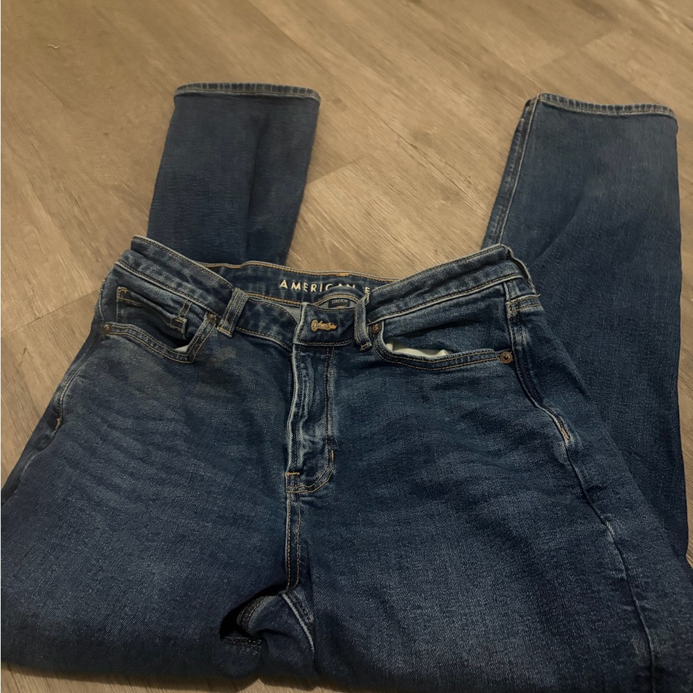 American Eagle Outfitters Blue Boyfriend Jeans